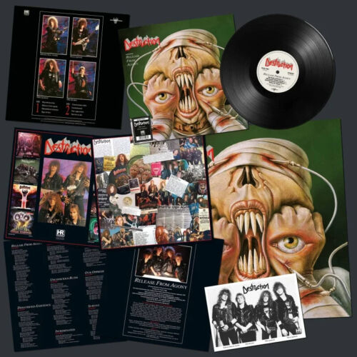 Destruction Release from Agony LP Thrash Heavy Metal Sodom Celtic Frost Vinyl - Picture 2 of 2