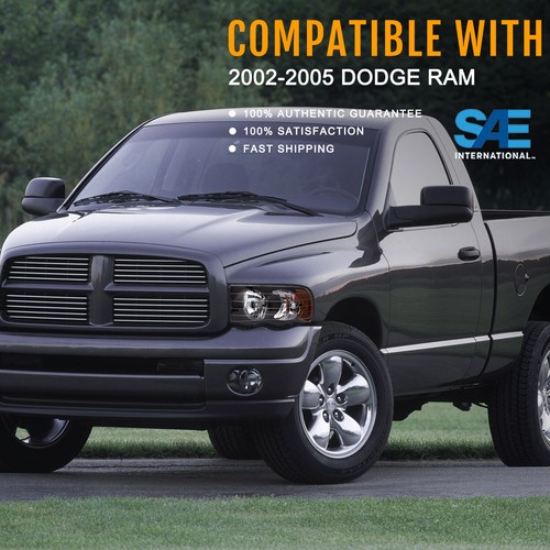 Pair Headlights Assembly Fits 2002-2005 Dodge Ram Pickup Truck Left&Right 02-05 - Photo 7 sur 7