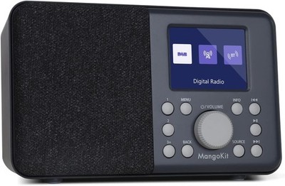 MD3 DAB DAB UKW Tragbares Digitalradio mit Bluetooth Lautsprecher