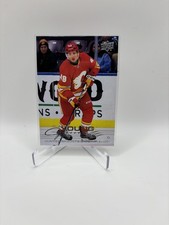 2025-26 Upper Deck Series 2 Hunter Brzustewicz Young Guns #455 Flames Rookie