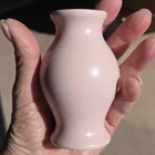 Red Wing Rumrill Art Pottery 4" Mini Vase #324 Novelties Group rare Matte Pink