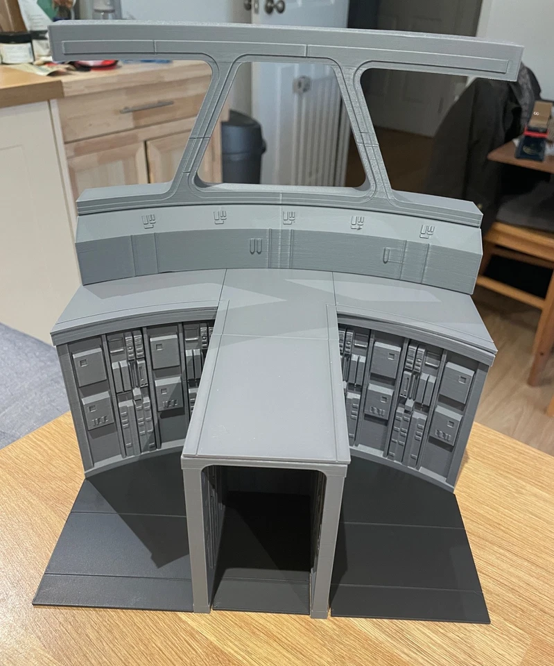 Star Destroyer Bridge Diorama 1:18 TVC 1:12 Black Series Star Wars NO FIGURES! - Image 3 of 4