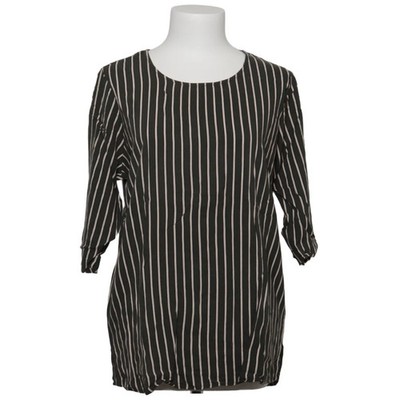 Pigalle, Top, Größe: 42, Grün/Weiß/Beige, Viskose, Streifen, Damen #ysI