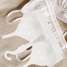 2 Pcs Women Underwear Display Mannequin Plastic Bra Hanger Mannequin