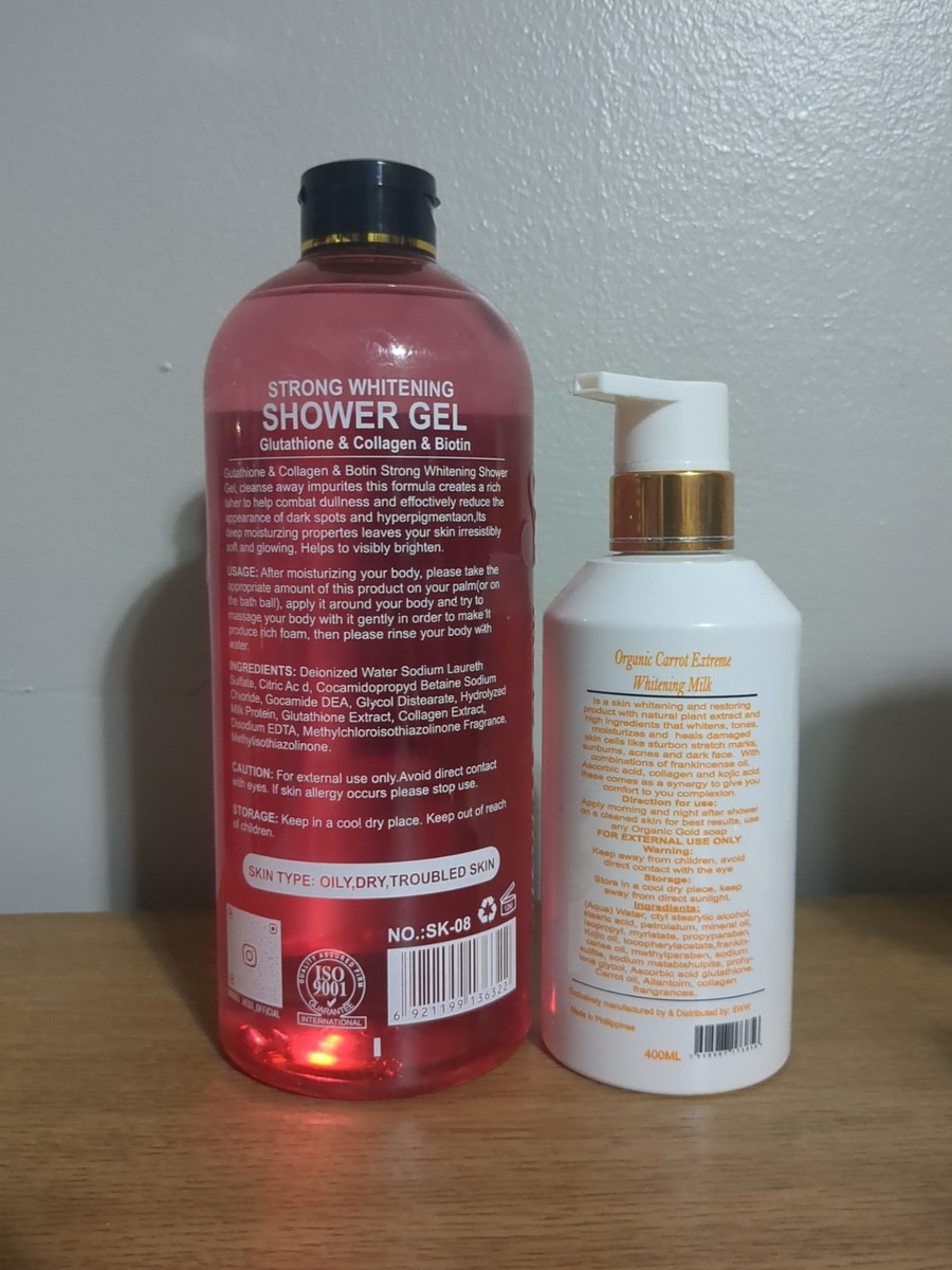 how to take vitamin c and glutathione Sk DUCHESS Glow Glutathione Collagen Biotin Shower Gel & Glutathione Lotion