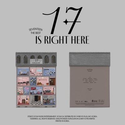 SEVENTEEN SEVENTEEN Best Album '17 IS RIGHT HERE' (HEAR Ver.) (CD) Album