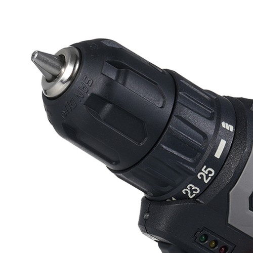 Cordless Drill Driver + 2 Batteries Set Screwdriver Power Tool Hammer Tools UK7 - Picture 22 of 22