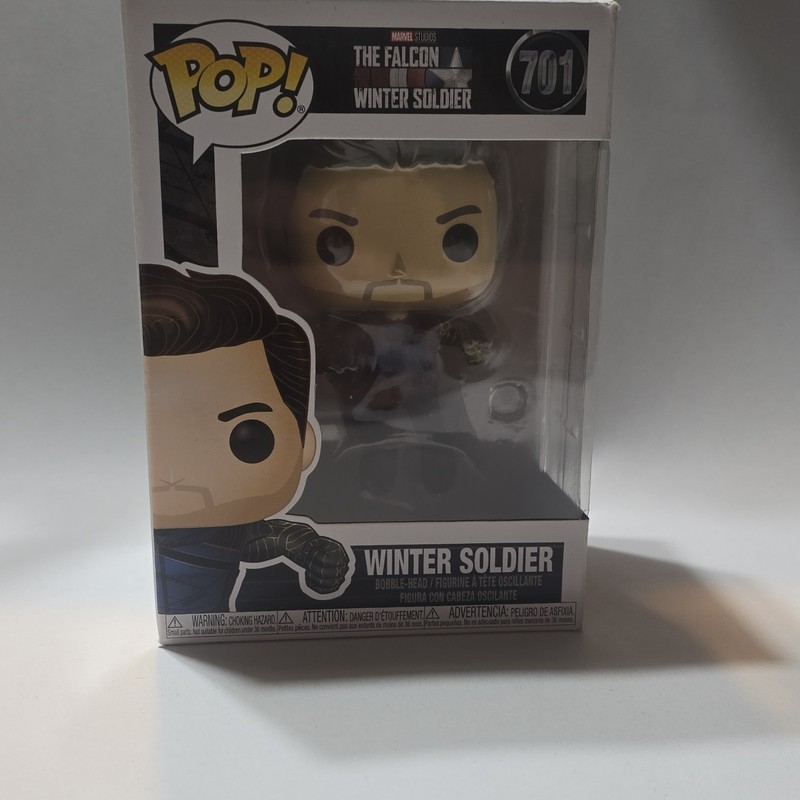 Funko Pop! Marvel Winter Soldier Bobble-Head Vinyl Figure #701