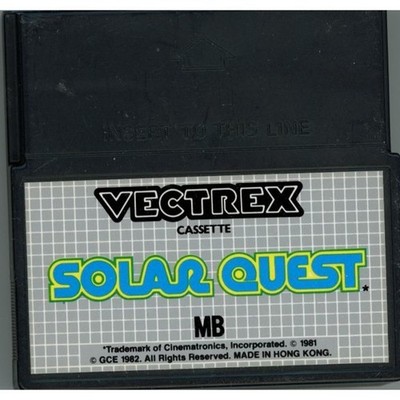 MB Vectrex - Solar Quest - nur Modul