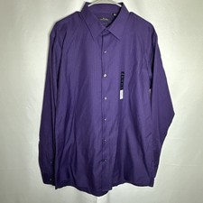 Marc Anthony Slim Fit Button Down Mens Shirt LS New No Tag 17 1/2 36-37 2102