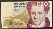 Central Bank Of Ireland 1996 20 Pound Note Daniel O’Connel IJB 419514