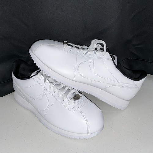 Nike Cortez ‘72 NBY Triple White W/ Black FV9523-900 Mens Sz 11 / Wmns Sz 12.5