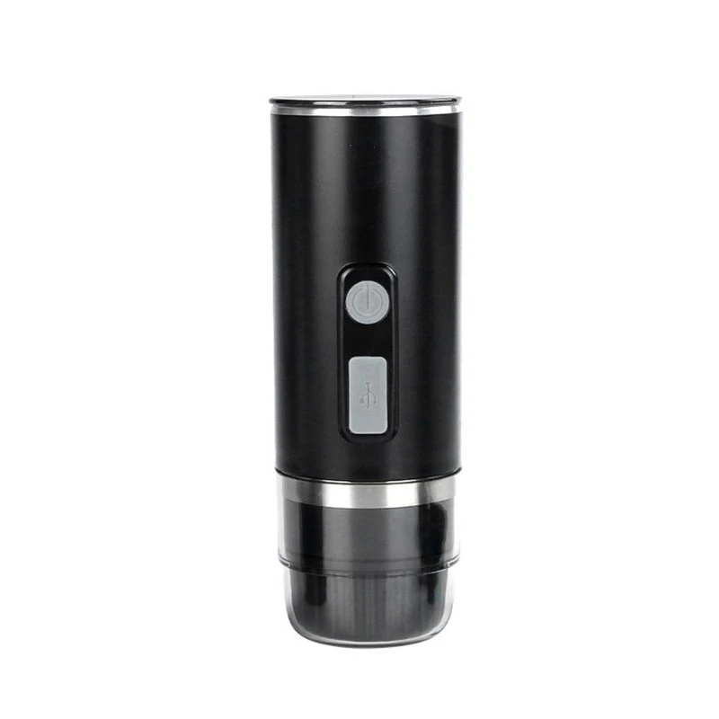 Fully Automatic Espresso Coffee Machine Maker USB Charging for Outdoor Camping