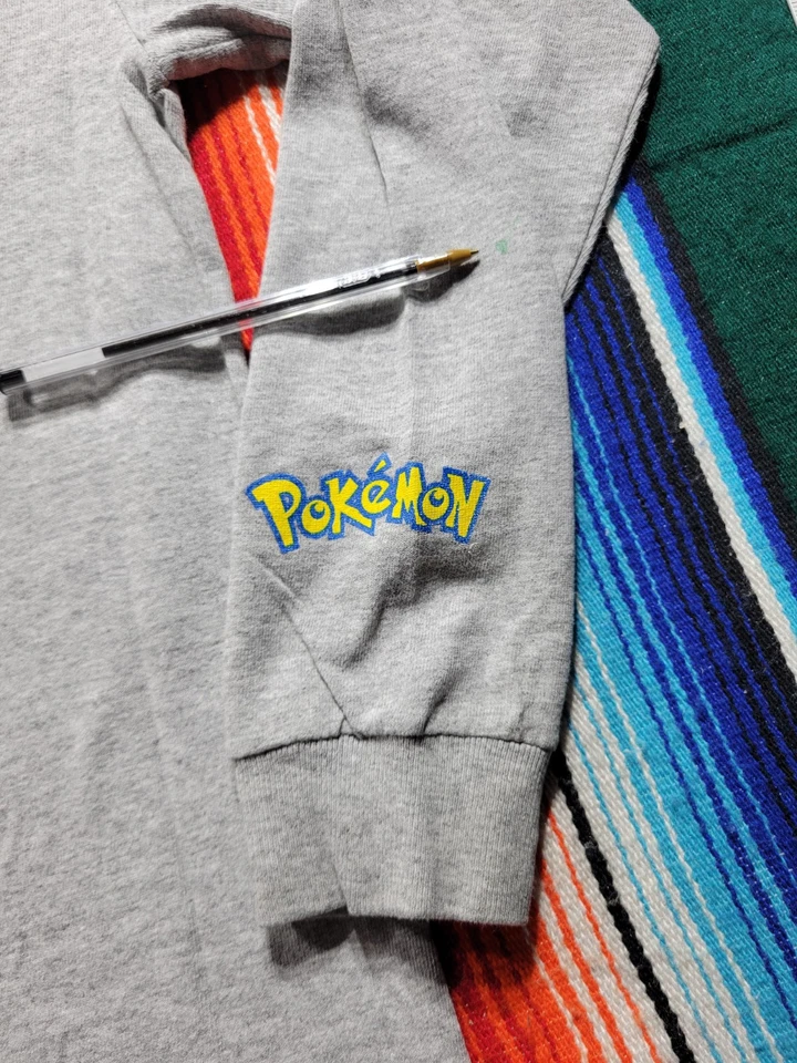 Camiseta De Colección Pokemon Advanced 2004 Nintendo Manga Larga Talla Juvenil Mediana Foto 4 de 4