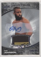 2021 Upper Deck AEW Spectrum Memorabilia 7/20 Lee Johnson Rookie Auto RC 17an