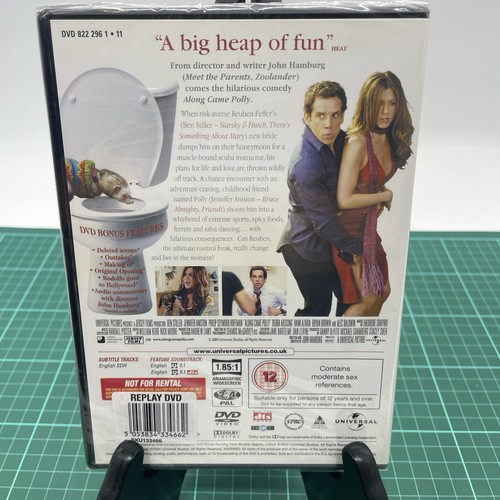 DVD Along Came Polly Ben Stiller R2 R4 Brand New & Sealed - Picture 3 of 5