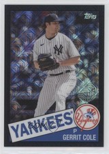 2020 Update Silver Pack 1985 Topps Chrome Baseball Black 178/199 Gerrit Cole ll2