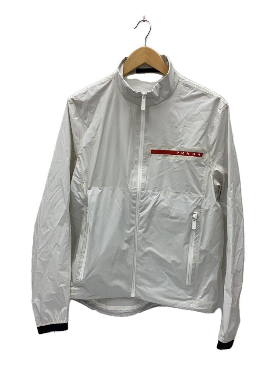 PRADA Nylon Jacket 2018AW Light Re-Nylon Hooded 44 White
