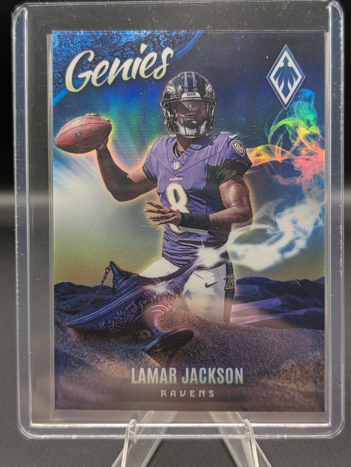 2025 Panini Phoenix Genies Lamar Jackson CASE HIT