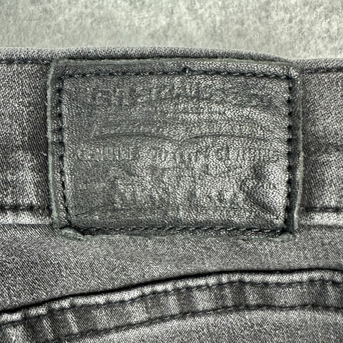 Levi's Premium 314 Shaping Straight Womens Jeans Size 32 W36" Dark Grey Stretch - Picture 14 of 14