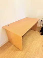 Gentoo Rectangular Solid Desk with Panel End Legs - 1600mm x 800mm
