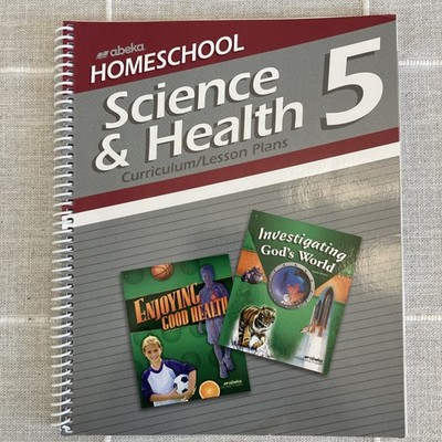 NEW Abeka Homeschool SCIENCE & HEALTH 5 CURRICULUM LESSON PLANS 5th grade