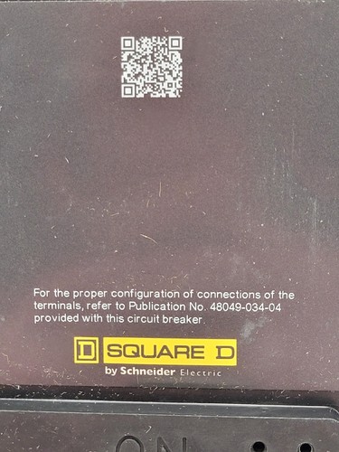 Square D LAL36400MB Circuit Breaker 400A 600V 3P LA - Picture 4 of 18