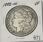 1882-CC Morgan Silver Dollar VF Better Date CC