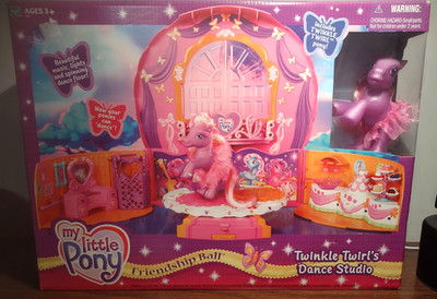 My Little Pony Twinkle Twirl's Dance Studio Hasbro 2003 NIB