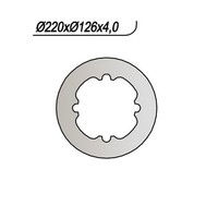 Husqvarna TC 4T 250 Hintere Bremsscheibe 2002-2004 NG 706 MPN 659706
