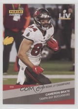 2020 Instant NFL Tampa Bay Buccaneers Super Bowl LV Champions Cameron Brate 00ab