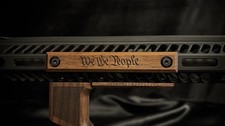 We the People - Walnut M-lok Rail Cover