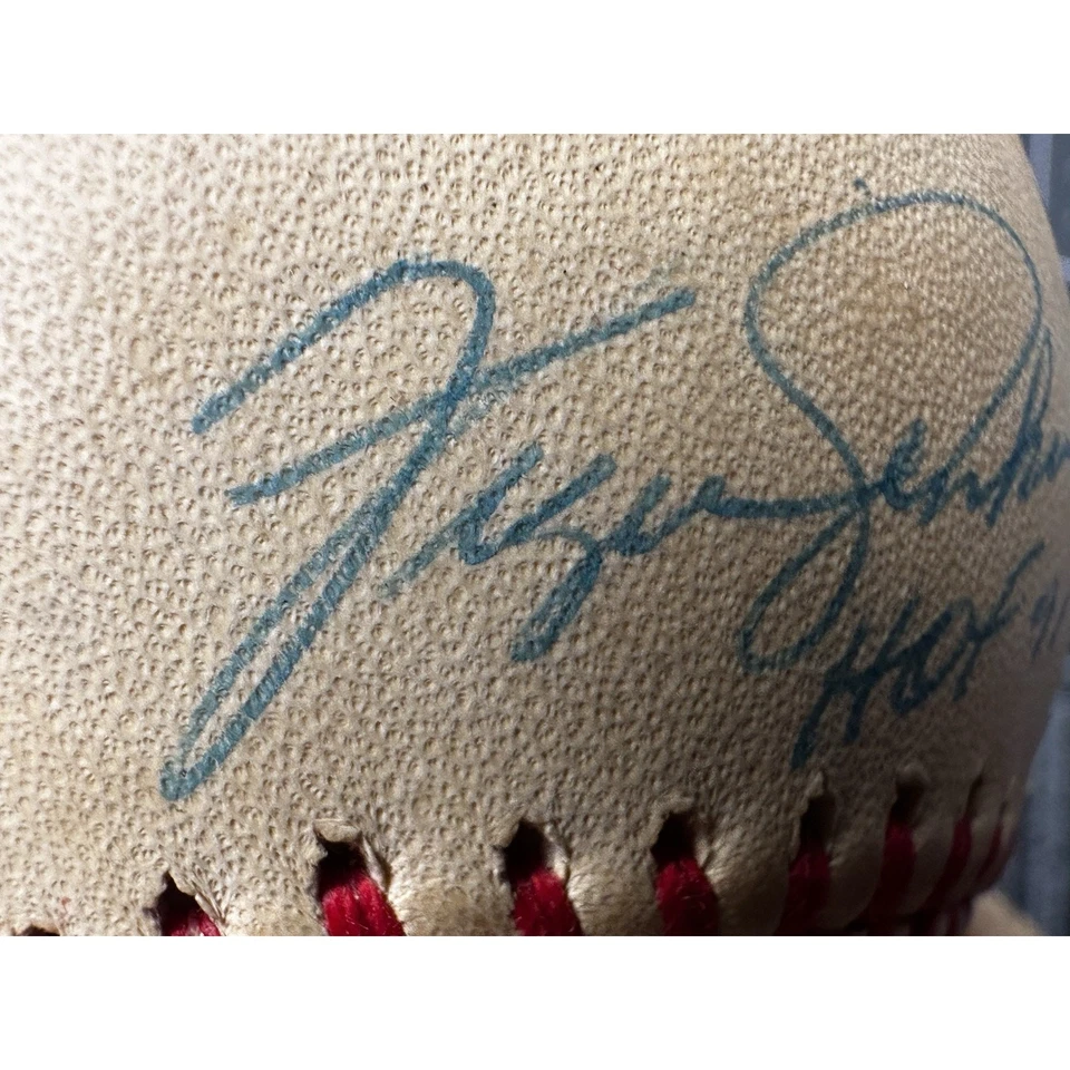 Fergie Jenkins Signed Rawlings Official AL Baseball HOF 91 Original Box MLB Gift - Image 4 of 4