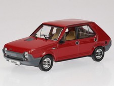 Fiat Ritmo 1979 red diecast model car ABADD135 Hachette 1:43