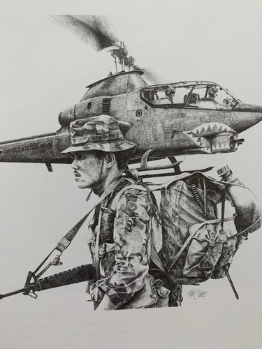 SIGNED - VISIONS OF VIETNAM by James N. McJunkin and Max D. Crace (1983, HC) - Foto 10 di 24