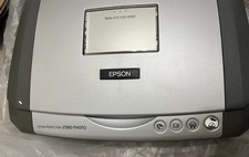 EPSON PERFECTION 2580 PHOTO FLATBED SCANNER - No Power Supply - Untested
