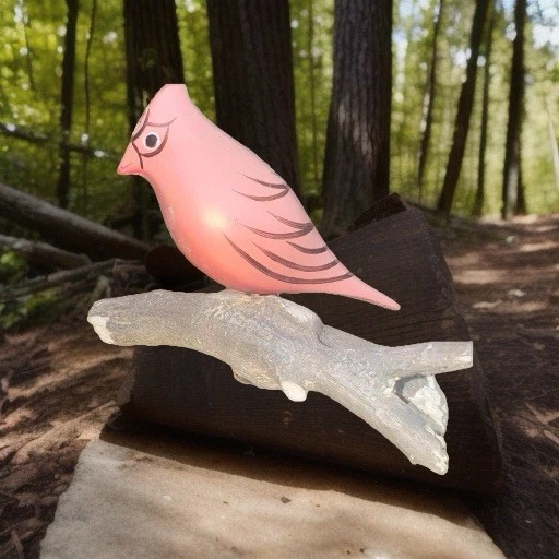 Juego de 4 campanas de viento pintadas a mano por The Bird House of Cape May Jingle Birds Foto 4 de 4