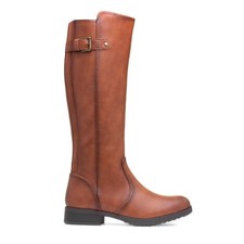 Lilley & Skinner Womens Boots Tan Ladies Knee High Gripped Copenhagen SIZE