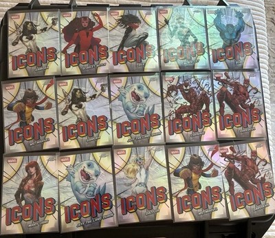 2026 topps Chrome Marvel, ICONS 20 Cards