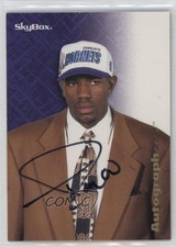 1996-97 Skybox Premium Autographics Black Ink Tony Delk Auto 0u7