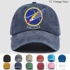 Customized Embroidered Hat 25th Flying Training Squadron, Trucker Hat, Gift Idea