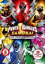 Power Rangers Samurai - The Complete Collection (PG) 4 Disc DVD Brand New