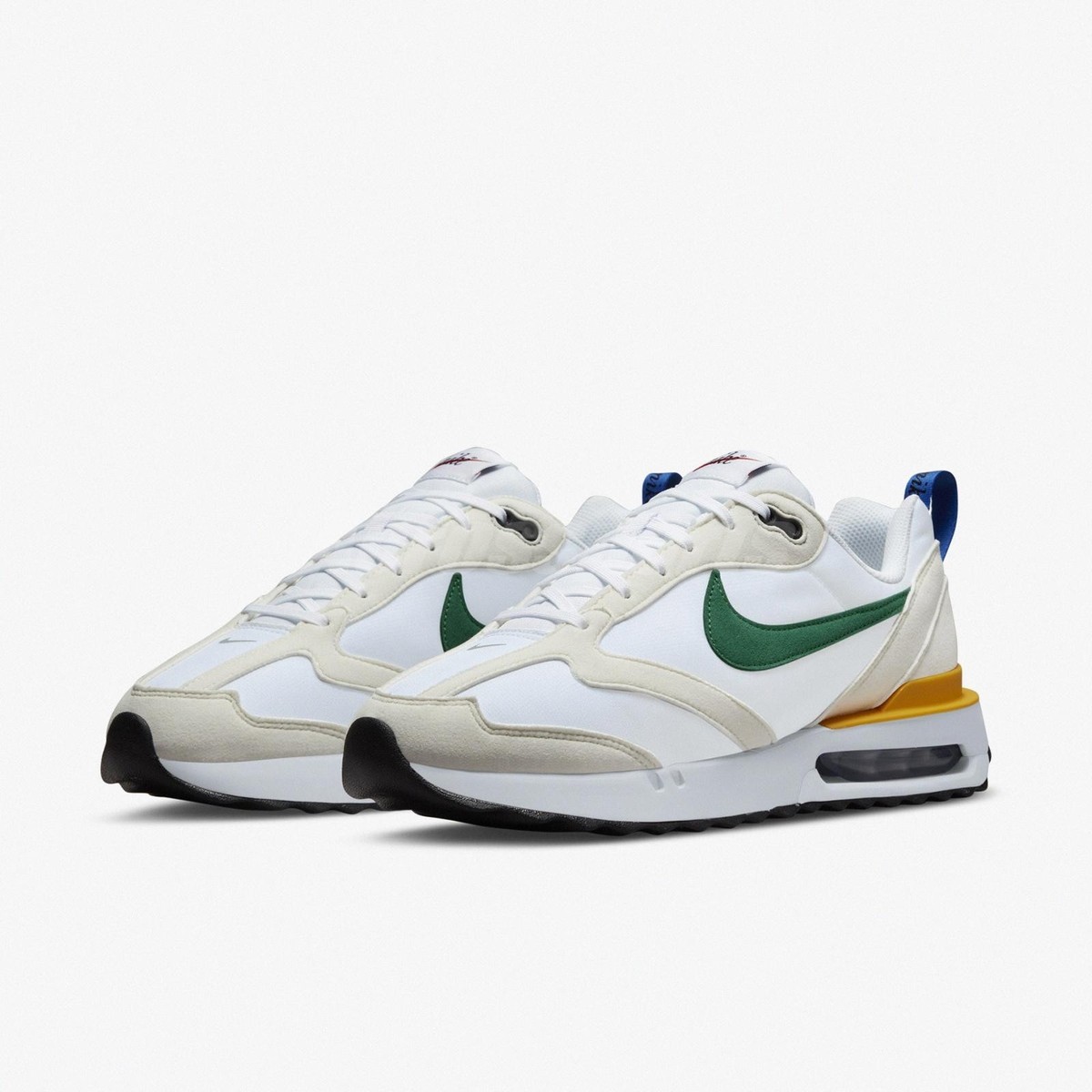 Nike Air Max Dawn White Green Yellow Men Lifestyle Casual Shoes 