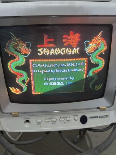 SEGA MASTER SYSTEM CONSOLE MODEL 3010 WITH OEM CONTROLLER & CABLES TESTED - Picture 13 of 19