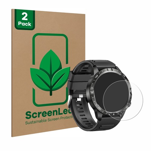 2x ScreenLeaf Displayschutzfolie für Dekelife AK75 1.43" nachhaltig verpackt