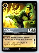 Mulan - Created by the Vine 192/204 Common Attack of the Vine Lorcana NM/M