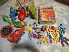 Vintage MOTU 1980's He-Man Toys Huge Lot of Figures, Vehicles, Playsets