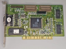 54X6/3X REV B-2 Cirrus Logic PCI Video Card