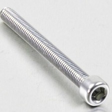 PRO-BOLT Vite in Ergal ARGENTO Testa Cilindrica M6x60 mm TRIPLA ANODIZZAZIONE