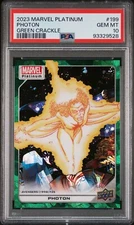 Photon - 2023 Marvel Platinum Green Crackle  PSA 10  68/99